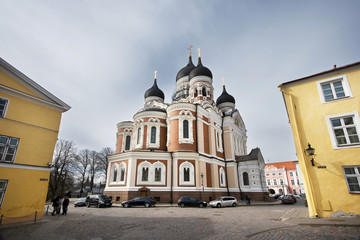View to Alexander Nevsky cathedral