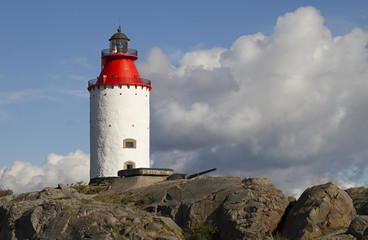 Landsort lighthouse, Sweden.
