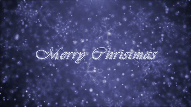 Merry Christmas - postcard