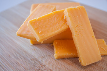 Cheddar Cheese Block and Slices