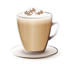 cup of cappuccino