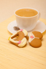 Cup coffee bikini underwear gingerbread cake cookie