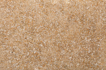 Close up of bran as food background texture. Diet nutrition.