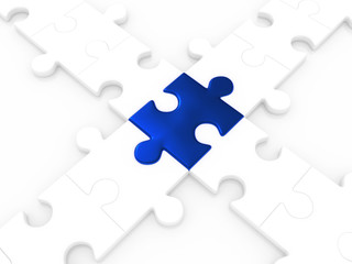 Fototapeta premium puzzle