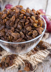 Portion of Raisins