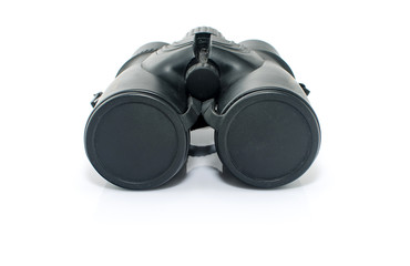 Binoculars isolated on white background