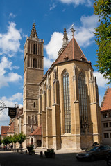Fototapeta na wymiar St. Jakob Rothenburg