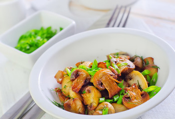 fried mushrooms