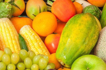 Fruits and vegetables