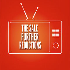 Silhouette of a TV, The sale Further reduction