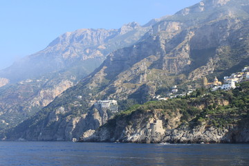 Fototapeta na wymiar Wybrzeże Amalfitaine - Italie