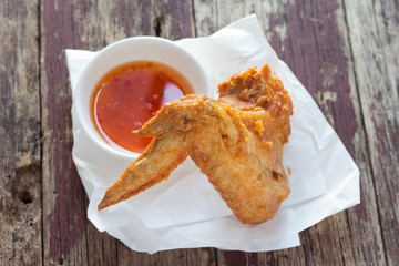 Fresh fried chicken