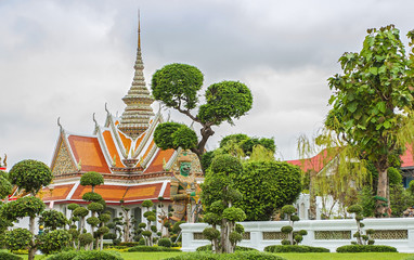 Buddhist temple near Wat Arun, Bangkok