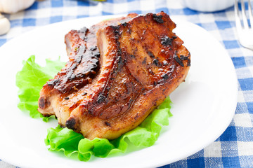 Fried pork loin