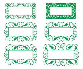 decorative frame pattern