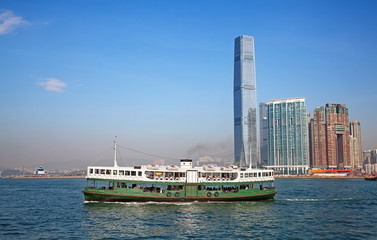 Fototapeta na wymiar Hong Kong ferry
