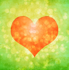 abstract background with hearts