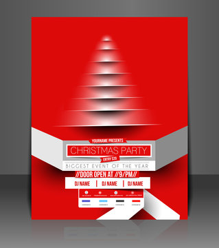 Christmas Party Flyer & Poster Cover Template