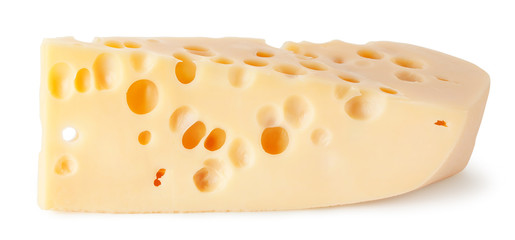 Piece of tasty cheese