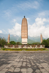 Three pagodas