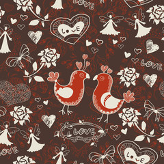 Fashion Beautiful vector illustration texture.