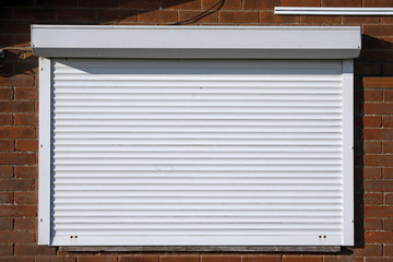 Closed security shutters
