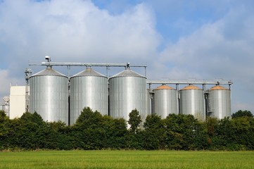 Hochsilo für Getreidelagerung