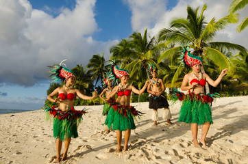 Polynesian Pacific Island Tahitian Dance Group