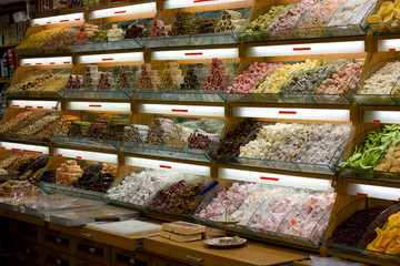 turkish delight shop.