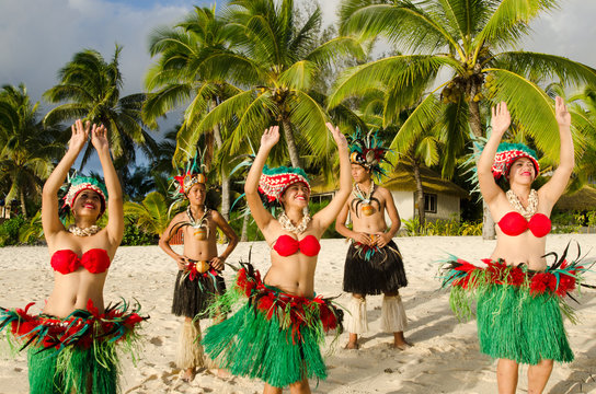 Polynesian Pacific Island Tahitian Dance Group
