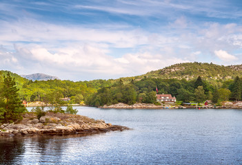 Norwegian Houses in the North Sea