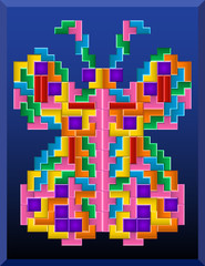 tetris butterfly