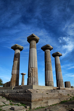 Temple of Athena in Assos / Behram / Canakkale
