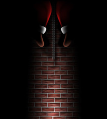 Santa Claus in chimney
