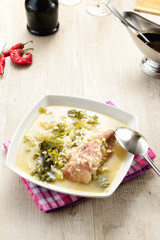 Riso e verze con maiale