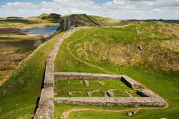Milecastle 39 on Hadrians Wall