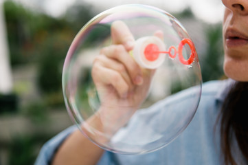 Soap bubbles