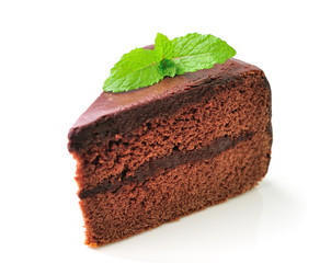 piece of chocolate cake