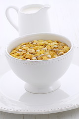 Delicious and healthy fresh cereal