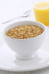 Delicious and healthy granola cereal