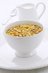 Delicious and healthy fresh cereal