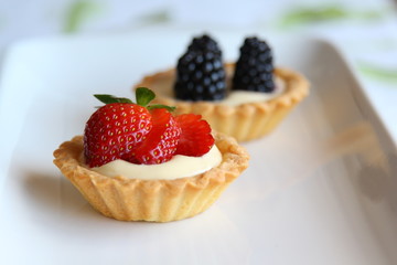 Strawberry tart