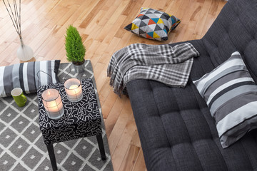 Living room for relaxation
