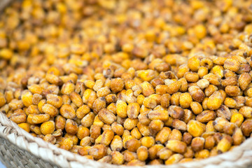 Fried Corn Seeds On The Market