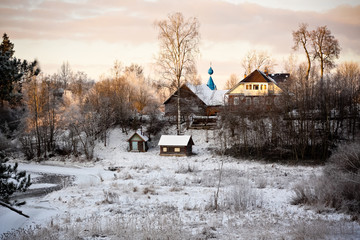 Зимний пейзаж © Dannataly