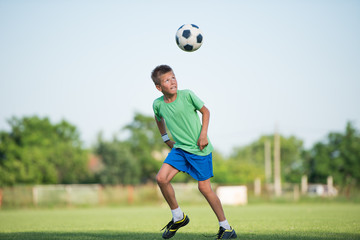 Obraz premium piłka nożna dla dzieci