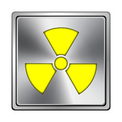 Obraz premium Radiation icon
