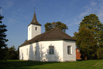 Fototapeta na wymiar Pühaj?e Kościół, Ida Viru, w Estonii