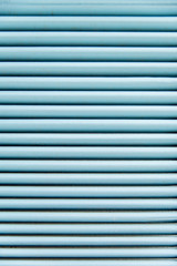 Obraz premium Strips of blue wooden window