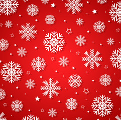 Red christmas background